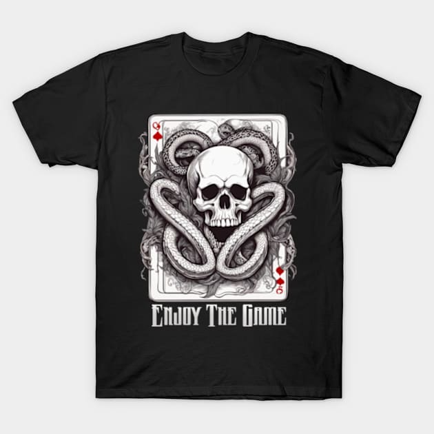 Enjoy the Game T-Shirt by SAN ART STUDIO 